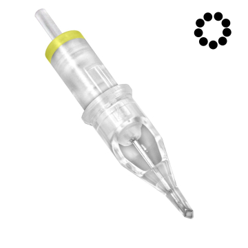 Kartridże Magic Moon 0,30mm Long Taper - Diamond Round Shader , opakowanie 20 szt.