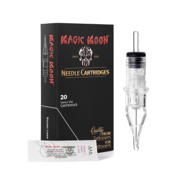 Kartridże Magic Moon 0,35mm Medium Taper - Round Liner, opakowanie 20 szt.
