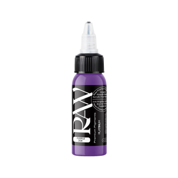 Raw Pigments Platinum Purple Jam - Tusz do tatuażu, 30ml