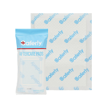 Saferly Aftercare Pads - Opatrunki, 10 szt.