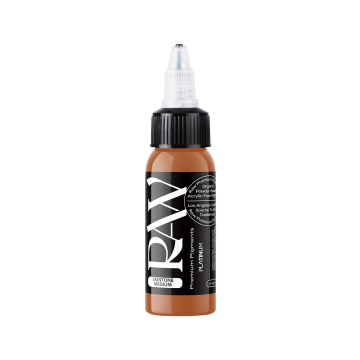 Raw Pigments Platinum Skintone Medium - Tusz do tatuażu, 30ml