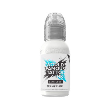 World Famous Limitless - Mixing White - Tusz do tatuażu 30ml