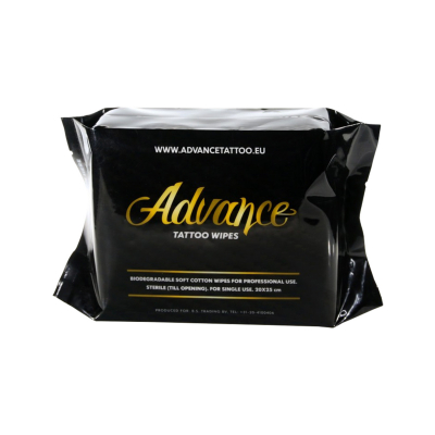 Advance - Biodegradowalne chusteczki bawełniane, 20 szt.