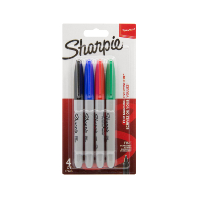 Zestaw markerów Sharpie Fine Point - 4 szt.