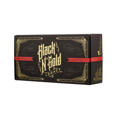 Black N Gold Legacy - Igły do tatuażu: Magnum, 50 szt.