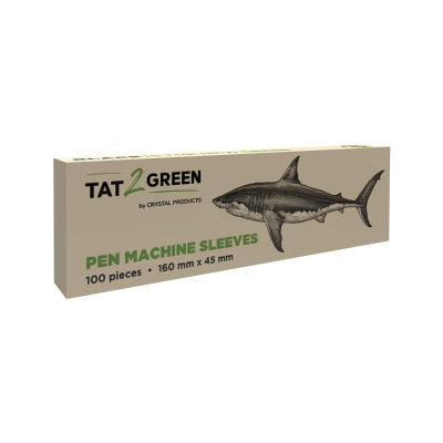 Tat2Green osłonki na maszynkę pen, czarne, 100 szt.