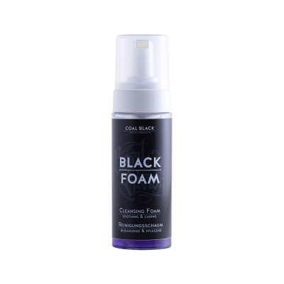 Coal Black - Black Foam - Czarne mydło w piance, 150 ml