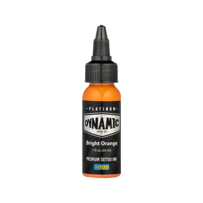 Platinum by Dynamic Bright Orange - Tusz do tatuażu, 30 ml