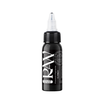 Raw Pigments Platinum Extra Light Graywash - Tusz do tatuażu, 30ml