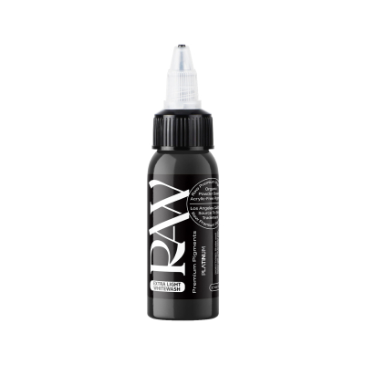 Raw Pigments Platinum Extra Light Whitewash - Tusz do tatuażu, 30ml