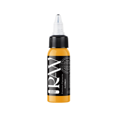 Raw Pigments Platinum Golden Nugget - Tusz do tatuażu, 30ml