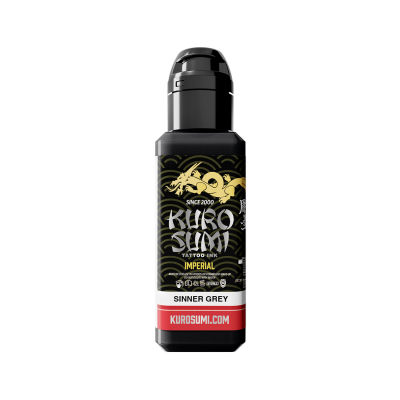 Kuro Sumi Imperial Zhang Po Sinner Greywash - Tusz do tatuażu, 44 ml