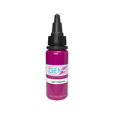 Light Magenta Intenze Ink Gen-Z 19 Color – Tusz do tatuażu, 30 ml