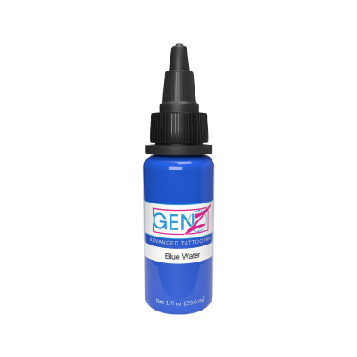 Intenze Gen-Z Blue Water - Tusz do tatuażu, 30 ml