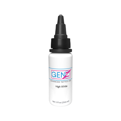 High White Intenze Ink Gen-Z Bob Tyrrell Advanced Black & Grey - Tusz do tatuażu, 30 ml