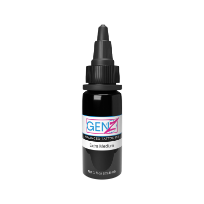 Extra Medium Intenze Ink Gen-Z Mark Mahoney Gangster Grey – Tusz do tatuażu, 30 ml