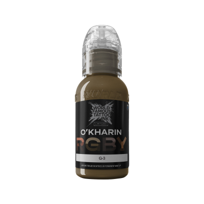 World Famous Limitless Sasha O'Kharin G-3 - Tusz do tatuażu, 30 ml