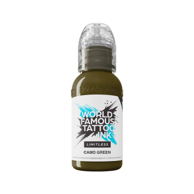 Camo Green - Tusz do tatuażu, 30 ml