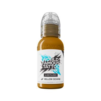 World Famous Limitless Tattoo Ink - JF Yellow Ochre - Tusz do tatuażu, 30 ml