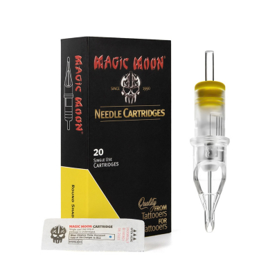 Kartridże Magic Moon 0,35mm Long Taper - Round Shader, opakowanie 20 szt.