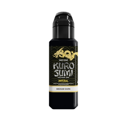 Kuro Sumi Imperial Medium Dark - Tusz do tatuażu, 44 ml