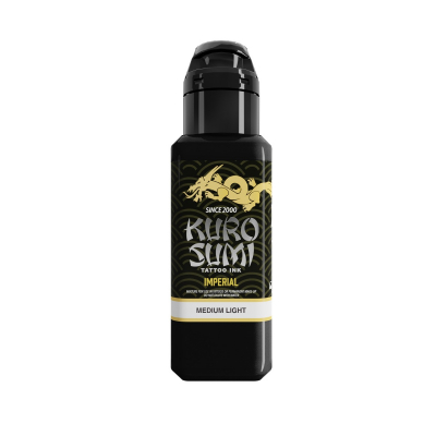 Kuro Sumi Imperial Medium Light - Tusz do tatuażu, 44 ml