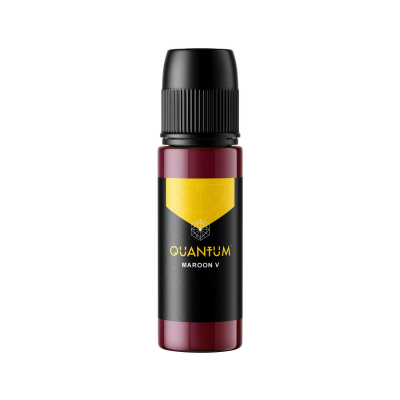 Quantum Maroon V (Gold Label) - Tusz do tatuażu, 30 ml