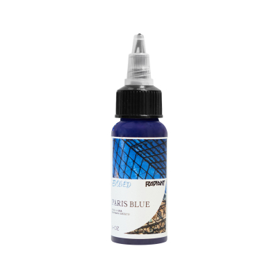 Radiant Evolved Paris Blue - Tusz do tatuażu, 30 ml