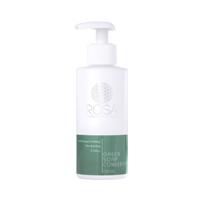Rosa Herbal Green Soap - Mydło zielone, koncentrat, 150 ml