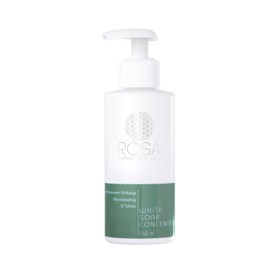 Rosa Herbal White Soap - Mydło białe, koncentrat, 150 ml