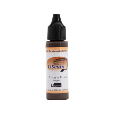 Li Pigments Li Scalp Organic Tuscany Brown , 15 ml