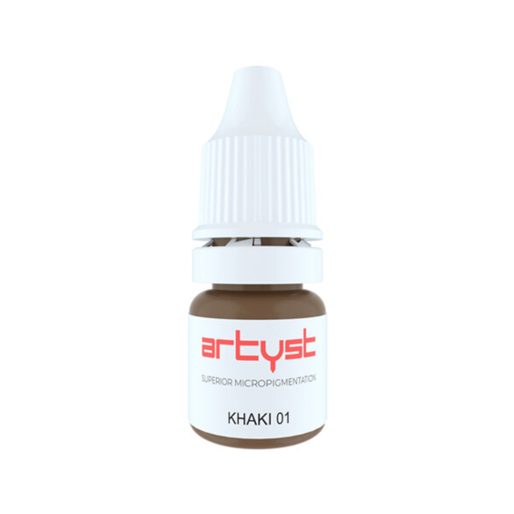 Artyst Khaki 01 - Pigment korygujący PMU, 10 ml