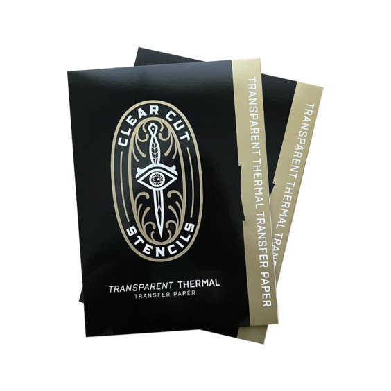 Kalka przezroczysta do termodrukarek Clear Cut Stencils - 25 szt. ark. A4 (210 x 297 mm)