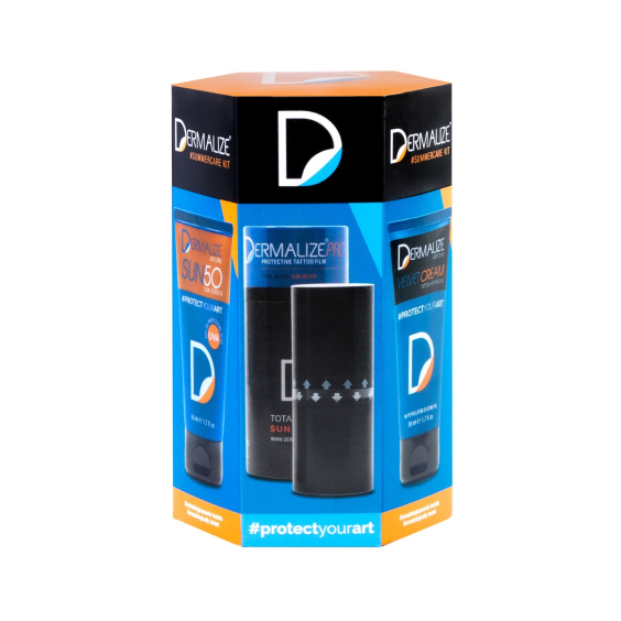 Dermalize Summercare - Zestaw ochronno-pielęgnacyjny dla tatuaży