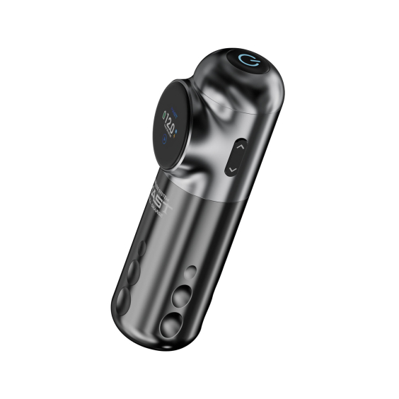 Dragonhawk Mast Archer S - pen do tatuażu, skok 4,2 mm, kolor: czarny/szary