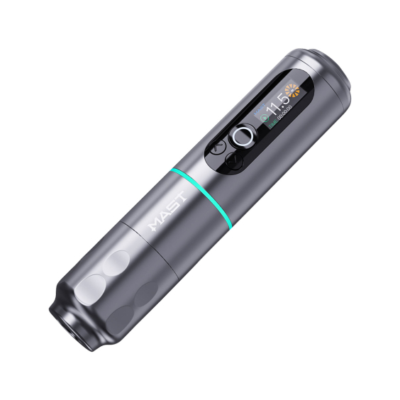 Dragonhawk Mast Archer 2 - Maszynka bezprz. do tatuażu - Skok 3, 5 mm, szary