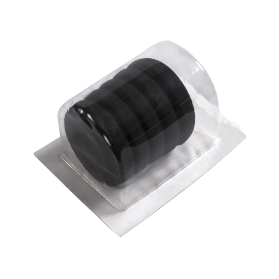 Sterylne jednorazowe osłony na rury EGO z pianki memory foam- prążkowane - 25 szt.