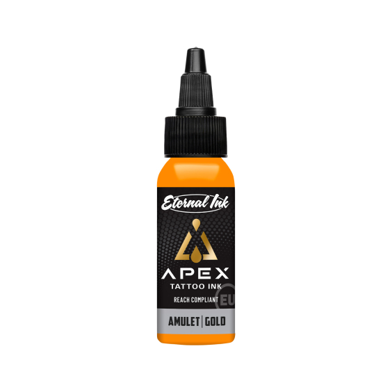 Eternal Ink Apex Amulet Gold - Tusz do tatuażu, 30 ml