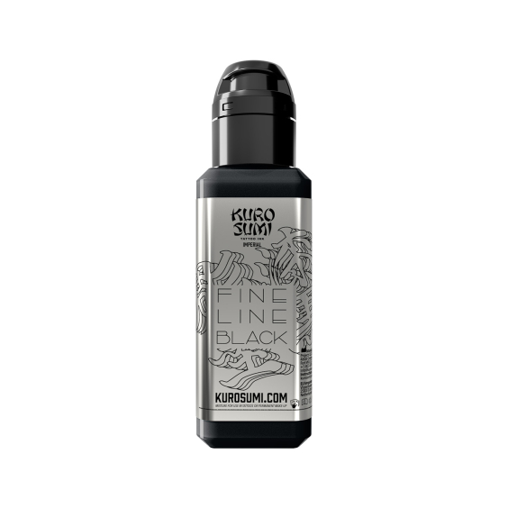 Kuro Sumi Imperial Fine Line Black - Tusz do tatuażu, 44 ml