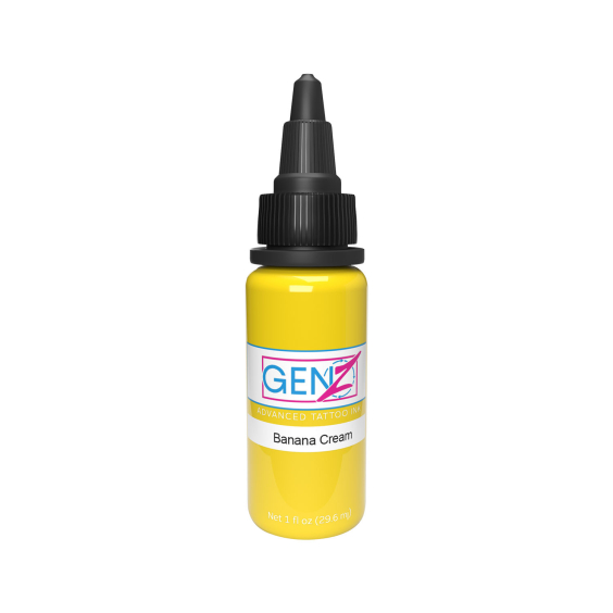 Banana Cream Intenze Ink Gen-Z Pastel Color - Tusz do tatuażu, 30 ml