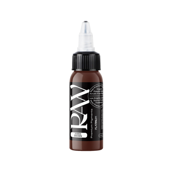 Raw Pigments Platinum James Brown - Tusz do tatuażu, 30ml