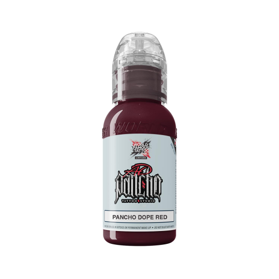 World Famous Limitless Pancho Dope Red - Tusz do tatuażu, 30 ml