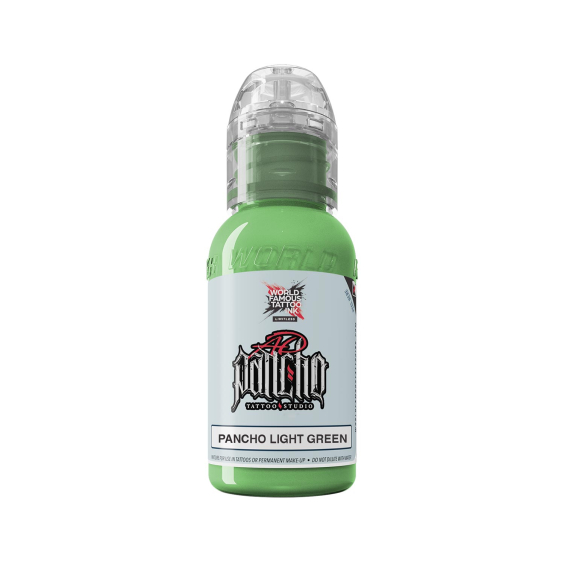 World Famous Limitless Pancho Light Green - Tusz do tatuażu, 30 ml