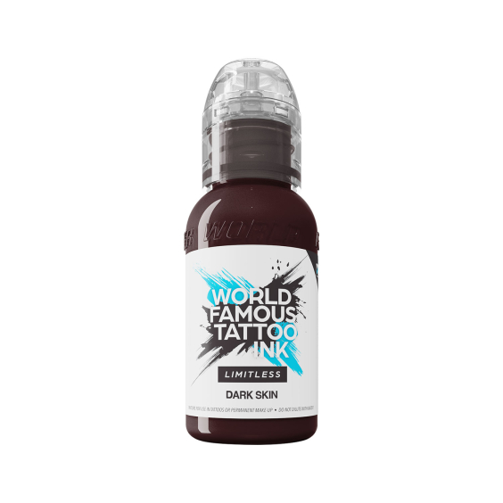 World Famous Limitless Dark Skin - Tusz do tatuażu, 30 ml
