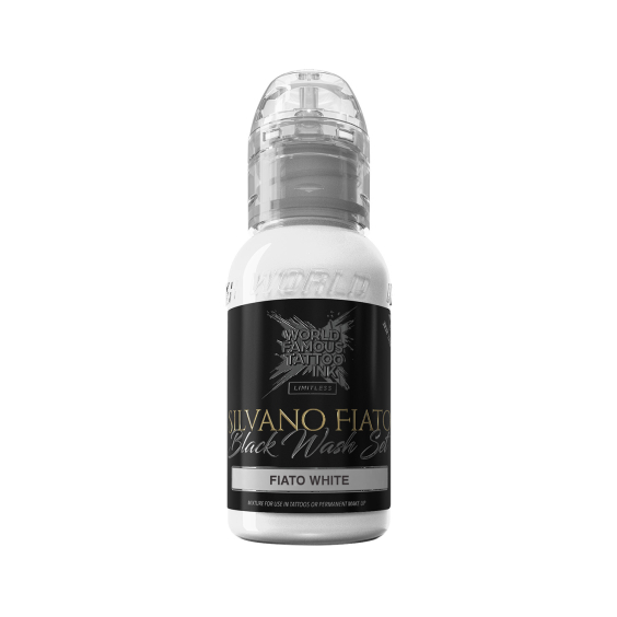 World Famous Limitless Fiato White - Tusz do tatuażu, 30 ml