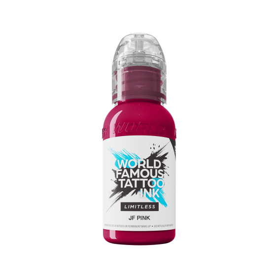 World Famous Limitless Tattoo Ink - JF Pink - Tusz do tatuażu, 30 ml