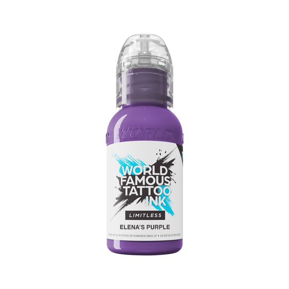 World Famous Limitless Elena's Purple - Tusz do tatuażu, 30 ml