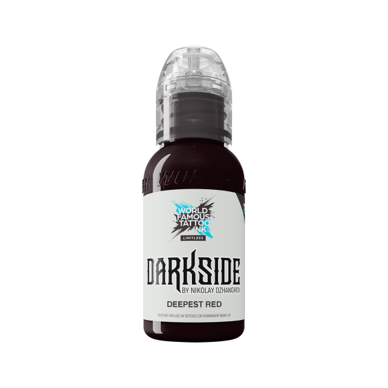 World Famous Limitless Nikolay Dzhangirov Deepest Red - Tusz do tatuażu, 30 ml