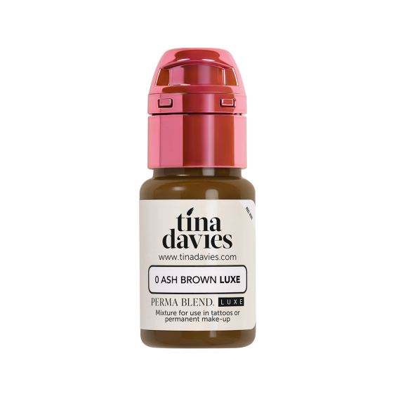 Perma Blend Luxe Tina Davies Ash Brown Luxe - Pigment PMU, 15 ml