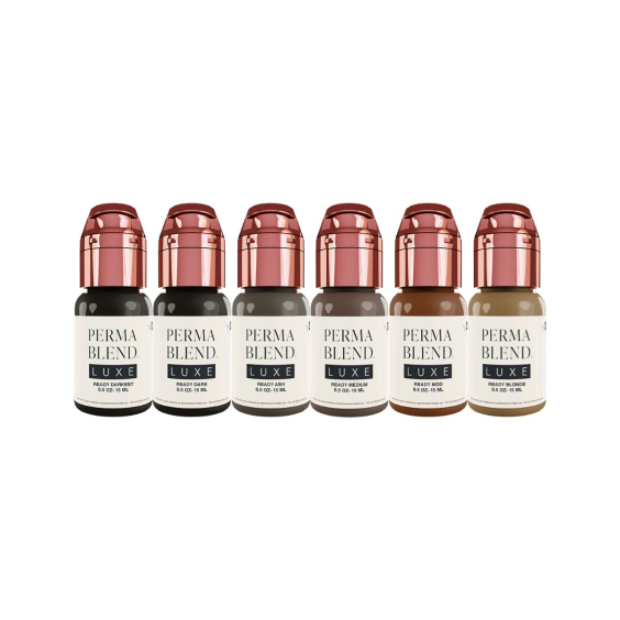 Perma Blend Luxe Ready, Set, Go Pre-Modified - Tusz PMU, 6x15ml